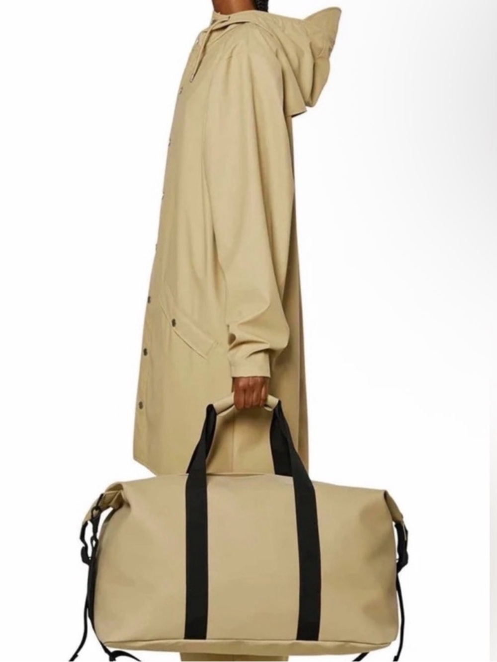 Rains Hilo Weekend Travel Bag in Sand